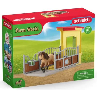 Schleich S 42609 — Денник с исландским пони