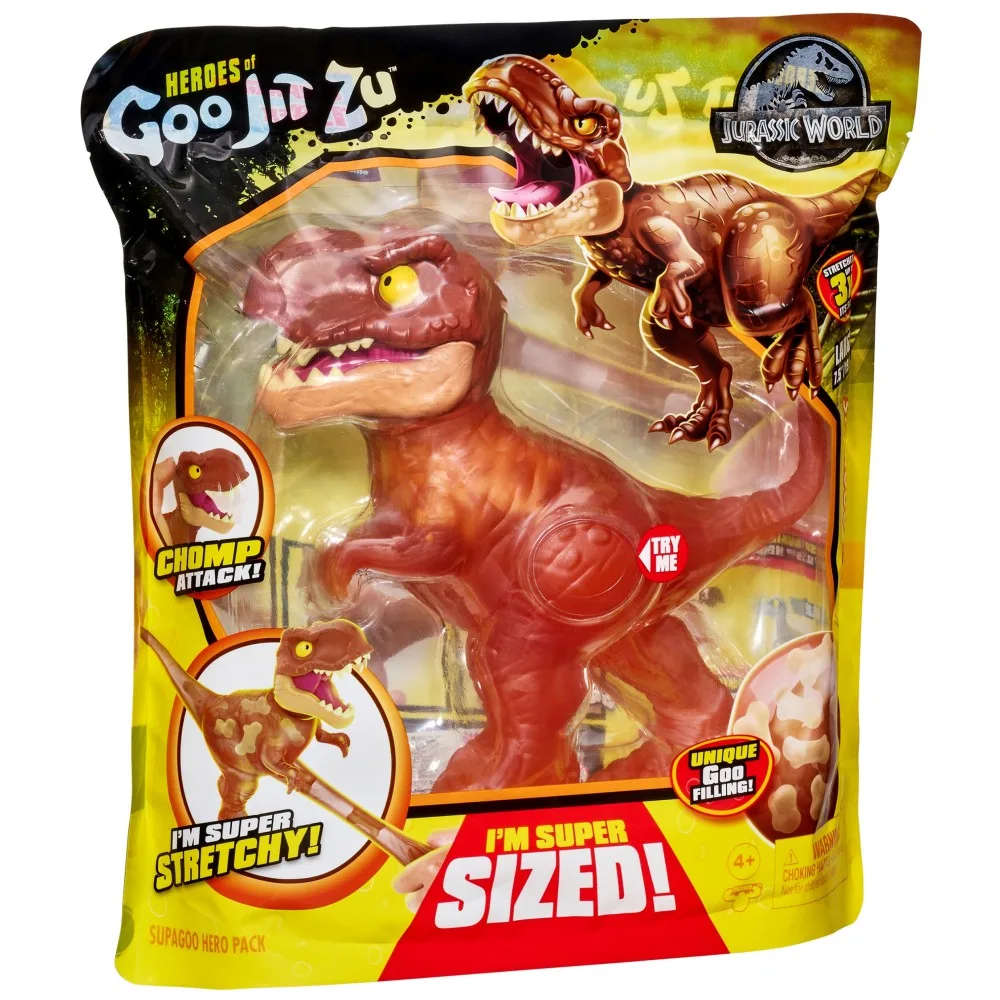 Character GOJ41307 — Тянущаяся фигурка Goo Jit Zu Ти-Рекс Supagoo GOJ41307