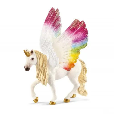 Schleich S 70576 — Фигурка крылатого радужного единорога Bayala