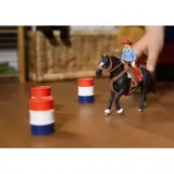 Schleich S 42576 — Набор ковбойка и скачки вокруг бочек — фото 7