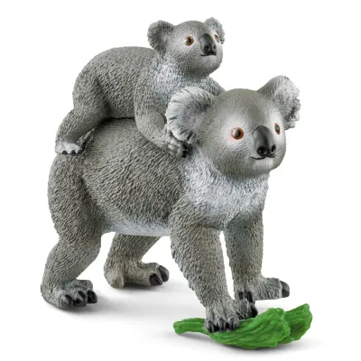 Schleich S 42566 — Набор мама коала с малышом
