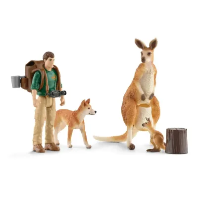 Schleich S 42623 — Набор приключения в австралийской глуши