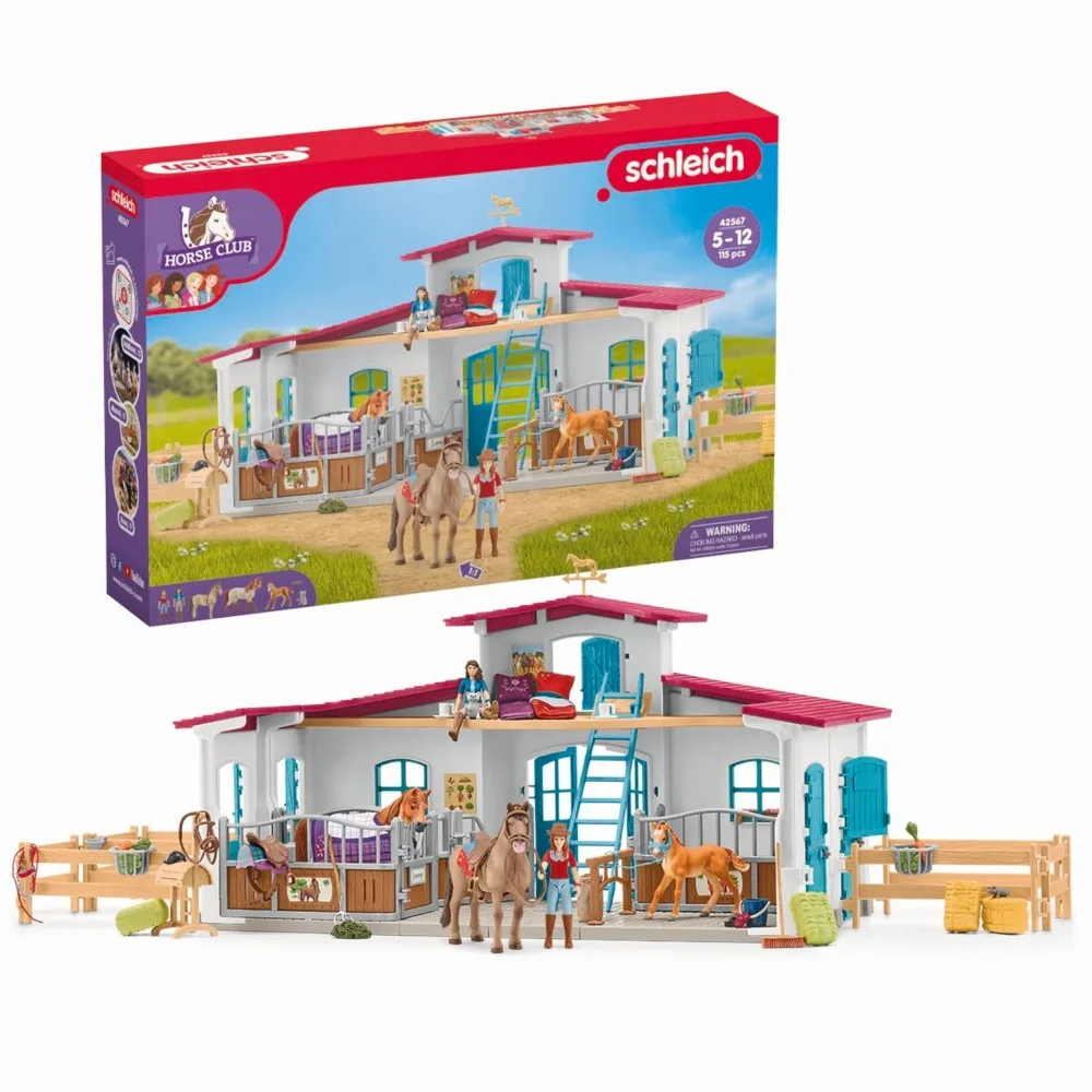 Schleich S 42567 — Игровой набор конный клуб Лэйксайд