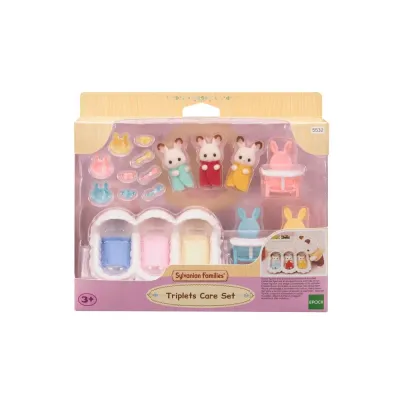 Epoch 5532 — Sylvanian Families «Тройняшки кроликов с шоколадными ушками» 5532