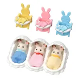Epoch 5532 — Sylvanian Families «Тройняшки кроликов с шоколадными ушками» 5532 — фото 2