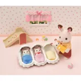 Epoch 5532 — Sylvanian Families «Тройняшки кроликов с шоколадными ушками» 5532 — фото 6