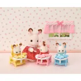 Epoch 5532 — Sylvanian Families «Тройняшки кроликов с шоколадными ушками» 5532 — фото 7