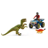 Schleich - Побег на квадроцикле от Велоцераптора 41466 — фото 2