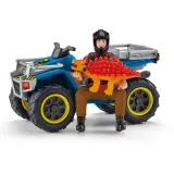 Schleich - Побег на квадроцикле от Велоцераптора 41466 — фото 3