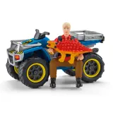Schleich - Побег на квадроцикле от Велоцераптора 41466 — фото 4