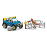 Schleich S 41464 — Игровой набор Schleich внедорожник для динозавров — фото 1
