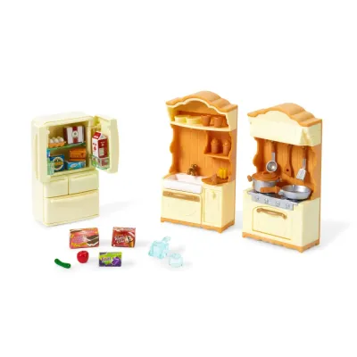 Epoch 5341 — Sylvanian Families «Деревенская кухня с холодильником» 5341