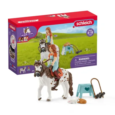 Schleich S 42518 — Игровой набор Schleich Миа и Спотти