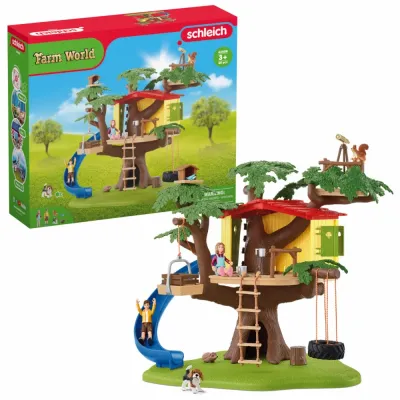 Schleich S 42408 — Игровой набор домик приключений на дереве