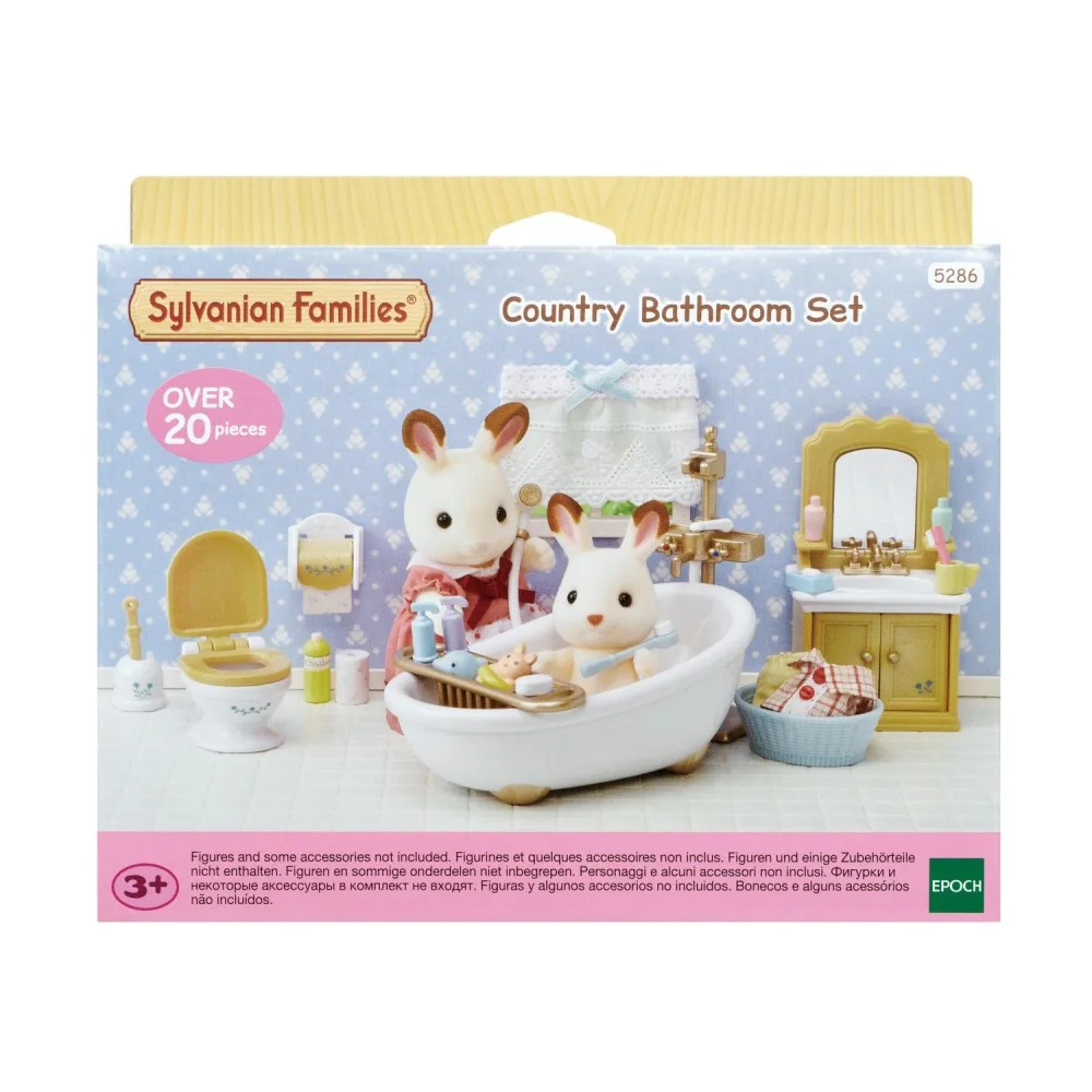 Sylvanian Families - Набор для ванной комнаты в загородном стиле 5286