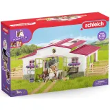 Schleich - Стойло бело-розовое с аксессуарами 42344 — фото 1