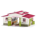 Schleich - Стойло бело-розовое с аксессуарами 42344 — фото 3