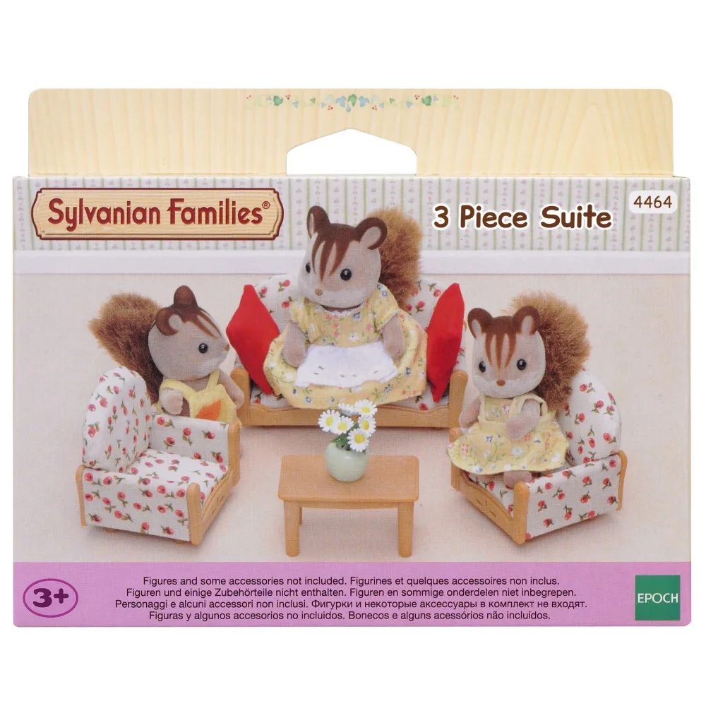 Epoch 4464 — Sylvanian Families «Трёхпредметный набор мебели для отдыха» 4464