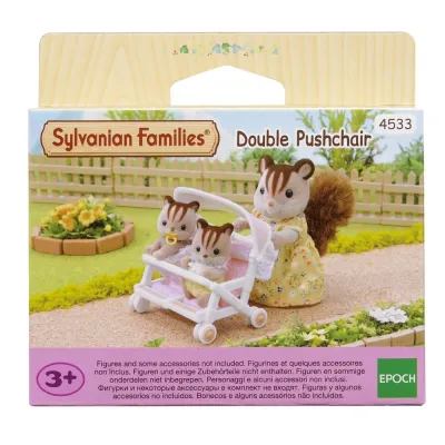 Sylvanian Families - Двойная прогулочная коляска 4533