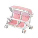 Sylvanian Families - Двойная прогулочная коляска 4533 — фото 2