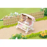Sylvanian Families - Двойная прогулочная коляска 4533 — фото 4