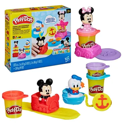 Hasbro G3110 — Набор с пластилином Play-Doh Disney Микки Маус со штампами G3110