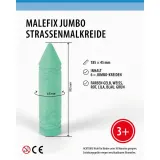Мелки для рисования на асфальте Malefix Jumbo 20011 6 шт. 6 цветов 20011 — фото 4
