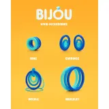 Набор для лепки Hey Clay HCL8001 украшения Bijou 8 шт. с аксессуарами HCL8001 — фото 6