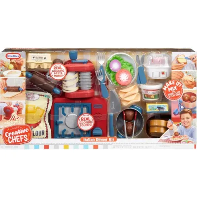 Кулинарный набор Little Tikes Creative Chefs 643316 Итальянский обед с аксессуарами 643316