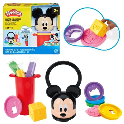 Hasbro G2322 — Набор с пластилином Play-Doh Disney Микки Маус Цветная башня G2322