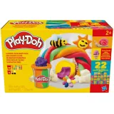 Hasbro F9820 — Набор с пластилином Play-Doh Цветной микс 22 шт. F9820 — фото 2