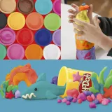 Hasbro F9820 — Набор с пластилином Play-Doh Цветной микс 22 шт. F9820 — фото 7