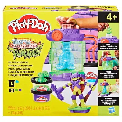 Hasbro G0557 — Набор с пластилином Play-Doh Черепашки-ниндзя 113 г G0557