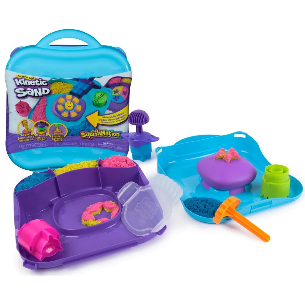 Spin Master 6069401 — Кинетический песок Kinetic Sand Подвижные формы 454 г 6069401