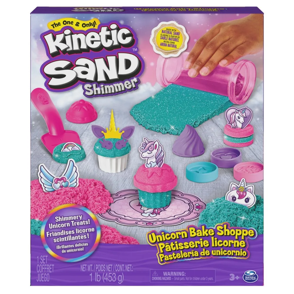 Spin Master 6065201 — Кинетический песок Kinetic Sand Пекарня единорогов 6065201