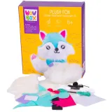 TM Toys WOW0273 — Творческий набор WOW BOX Плюшевый лис для вышивания WOW0273 — фото 1