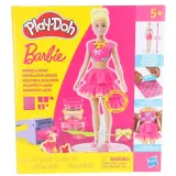 OUTLET Play-Doh - Пластилин BARBIE FASHIONISTA Бантики + кукла G1361 — фото 1