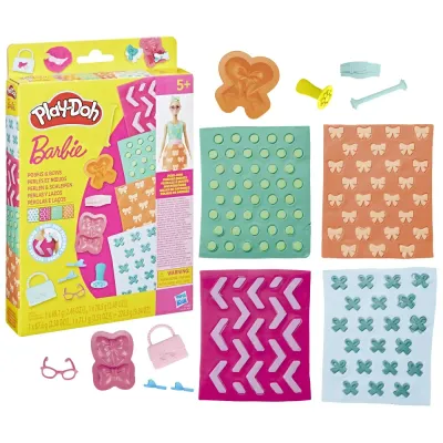 Hasbro G1365 — Набор с пластилином Play-Doh Barbie Жемчуг и бантики G1365