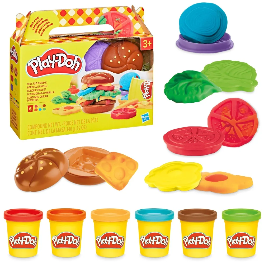 Hasbro G1614 — Набор с пластилином Play-Doh Гриль G1614