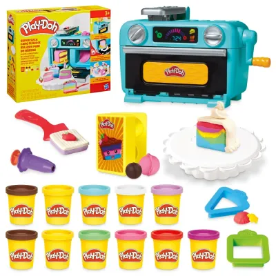Play-Doh - Ciastolina ПЕЧЕНИЕ ПИРОГОВ Набор с кухонными аксессуарами G0497