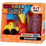 MGA Wonder Factory - Строительная машина + красный песок Never Dry Sand 532941 — фото 2