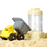 MGA Entertainment 595168 532897 — Набор с песком Wonder Factory Строительная машина Never Dry светло-коричневый 532897 — фото 4