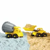 MGA Entertainment 595168 532897 — Набор с песком Wonder Factory Строительная машина Never Dry светло-коричневый 532897 — фото 8