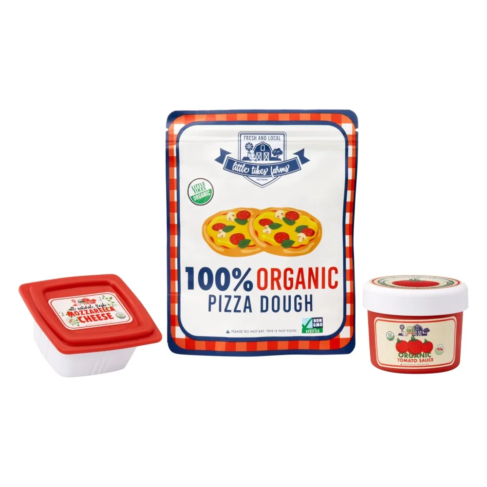 Кулинарный набор Little Tikes Creative Chefs 480805 Пицца дополняющий 3 шт. 480805