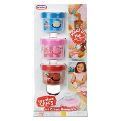Кулинарный набор Little Tikes Creative Chefs 641121 Мороженое дополняющий 3 шт. 641121
