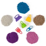 Spin Master 71673 20146591 — Кинетический песок Kinetic Sand Чемоданчик 5 видов 907 г 20146591 — фото 3