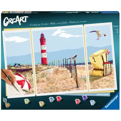 Картина по номерам Ravensburger CreArt 202775 Пляж Панорама 202775