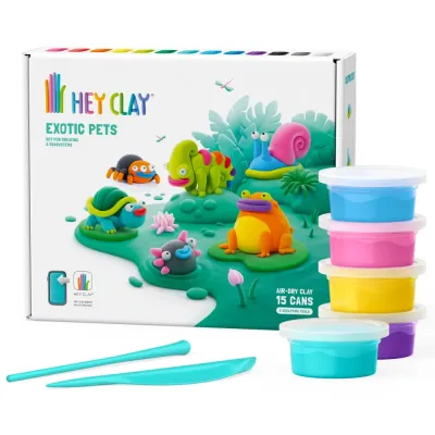 Hey Clay - Пластилин Экзотические животные HCL15025