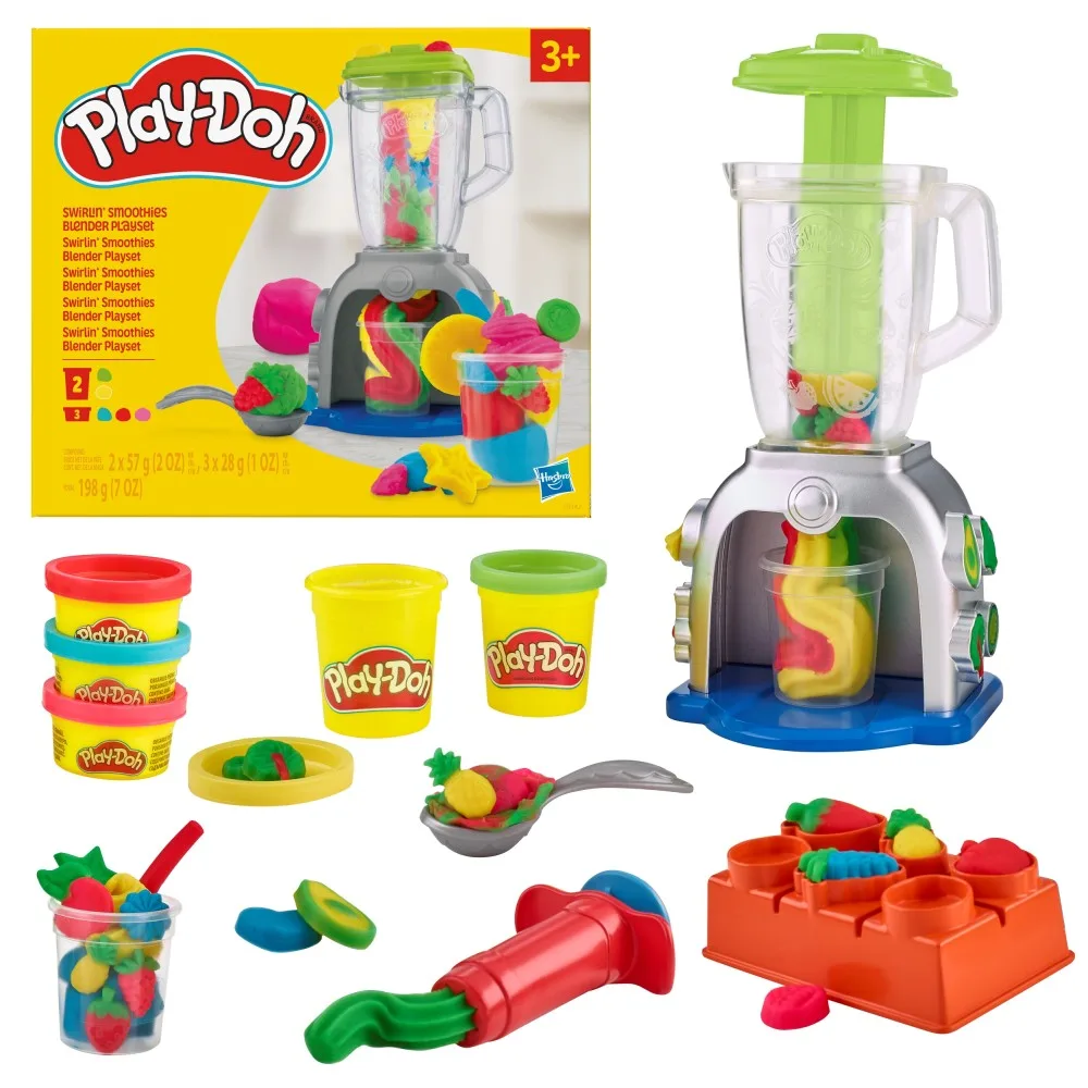 Hasbro F9142 — Набор с пластилином Play-Doh Блендер для смузи F9142