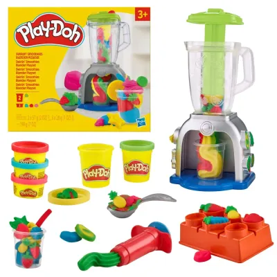 Hasbro F9142 — Набор с пластилином Play-Doh Блендер для смузи F9142